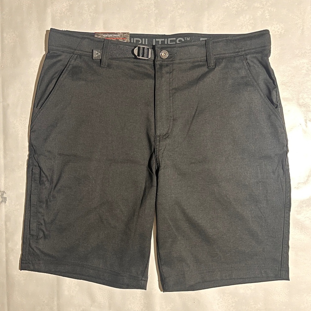 NEW GARRY Strech Venture Short Men's  5 pocket Black size 34